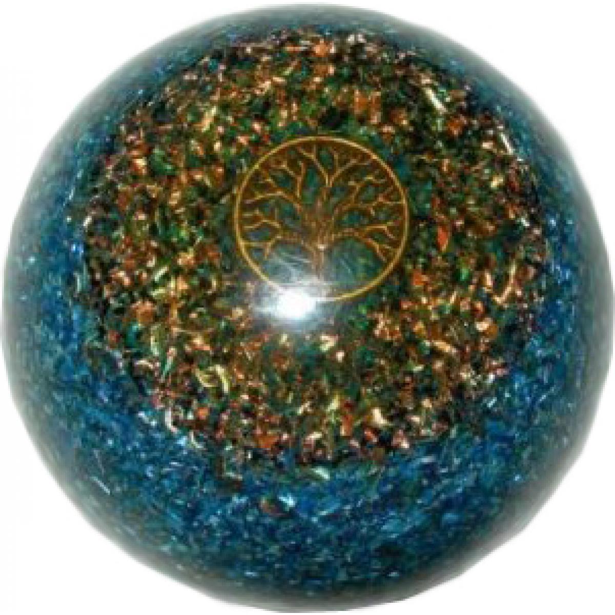 
            Orgonit - polguľa Lapis lazuli Strom