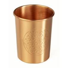 Medený pohár Bodhi Kvet života 250ml 2ks v balení