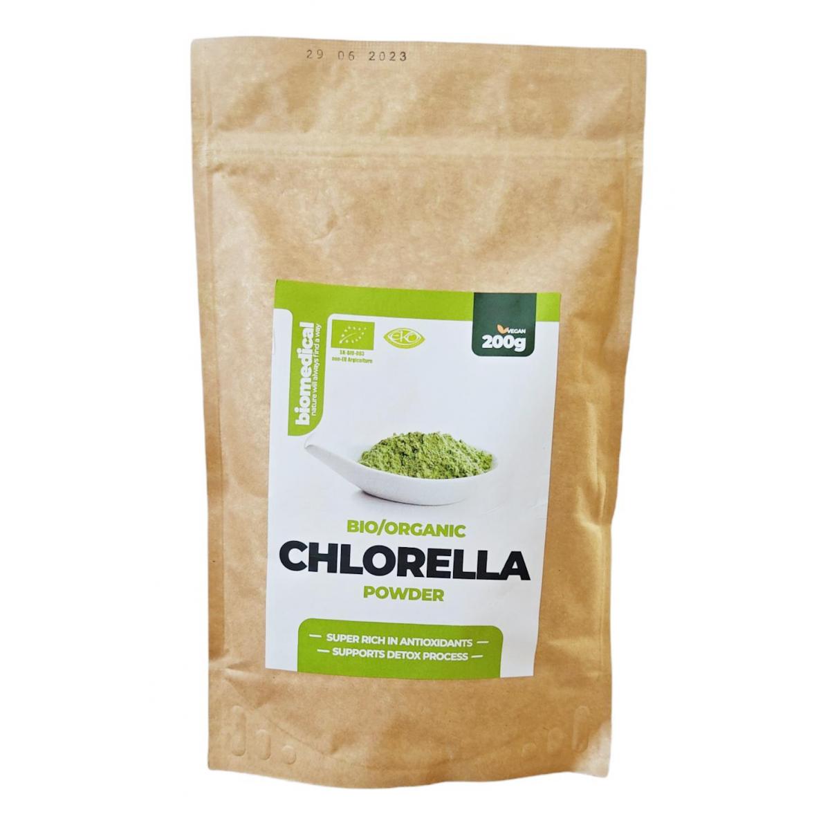 Chlorella Natural BIO 200g