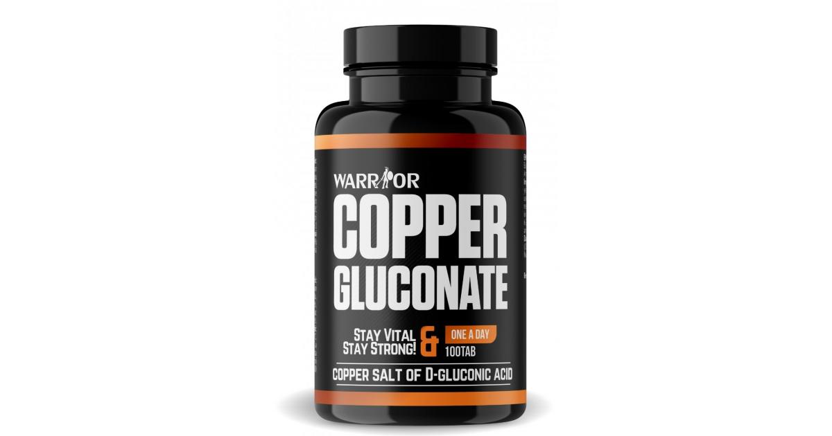 Meď Copper gluconate 100 tbl Natural Nutrition