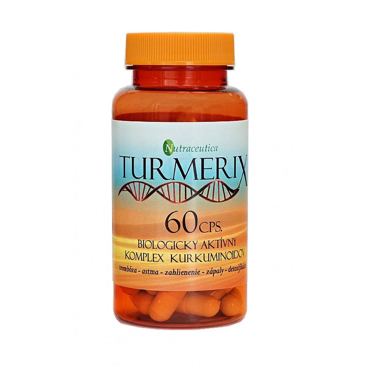 
            TURMERIX - kurkumové kapsule - 60 kapsúl