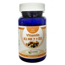 Vitamín K2-MK 7 + D3 200 tbl