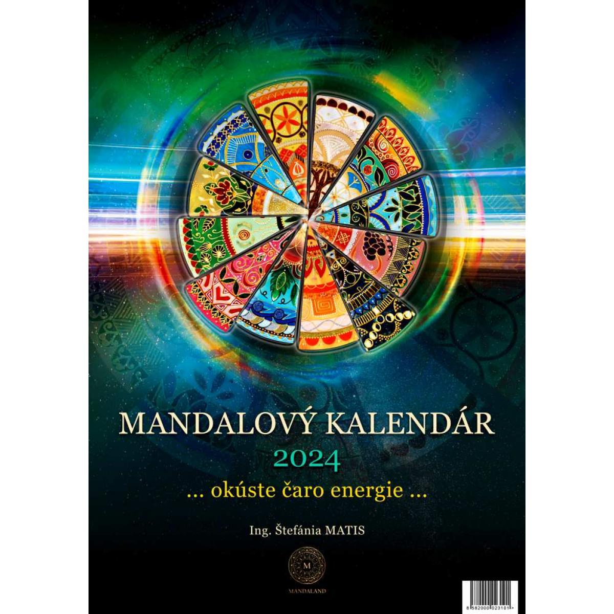 
            Mandalový kalendár nástenný 2024