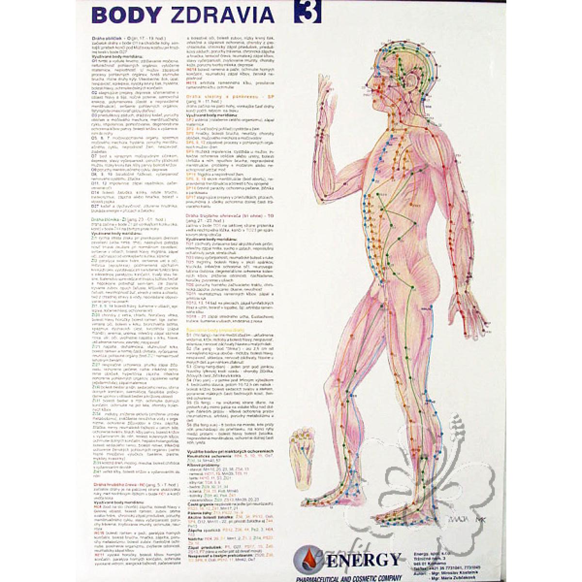 
            Plagáty - Body zdravia 1, 2, 3 - Kostelnik Miroslav Mgr. / Energy