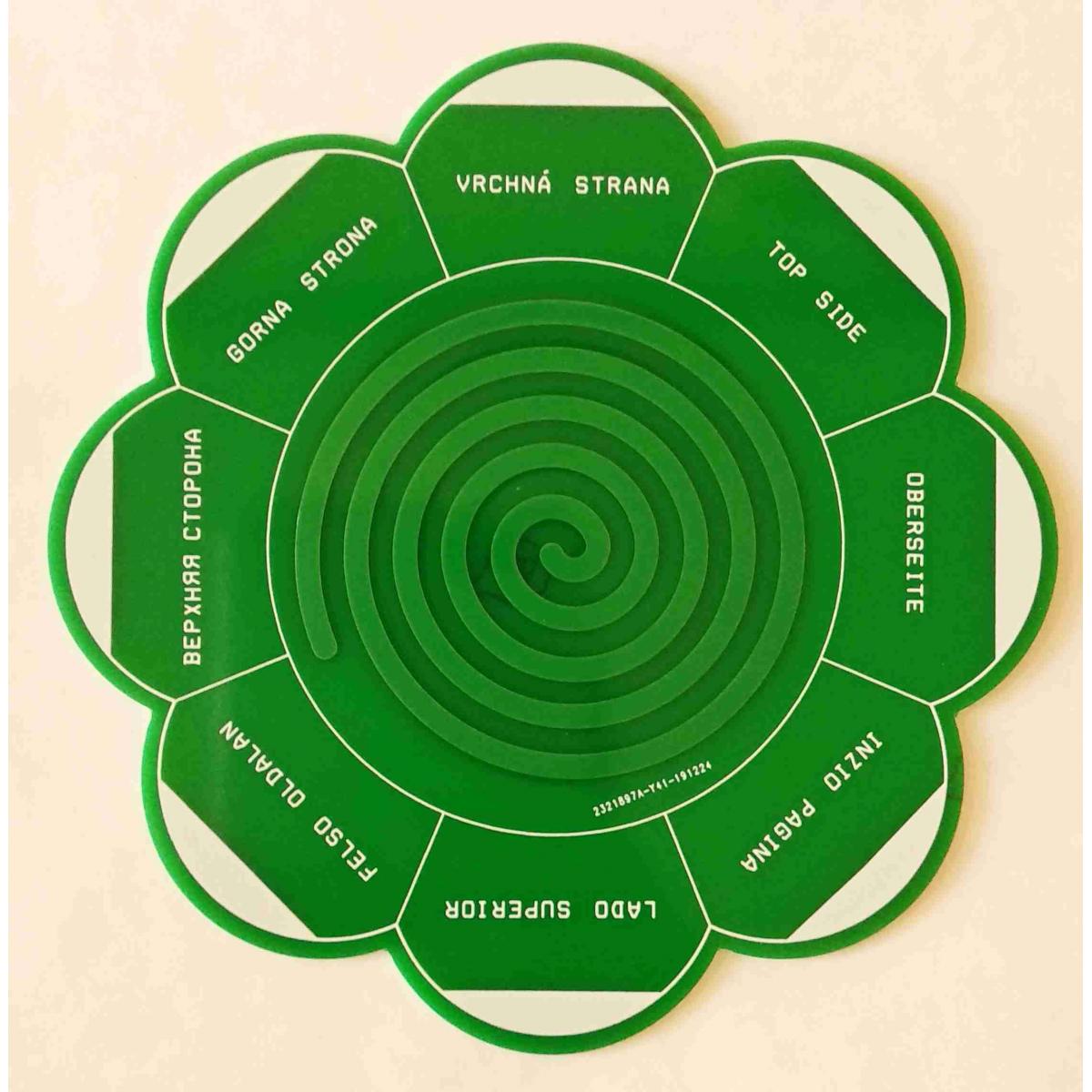 
            Podložka s keltskou špirálou - zelená