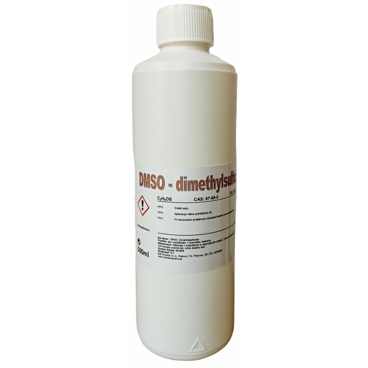 
            DMSO 99,99% - dimethylsulfoxid - 500 ml