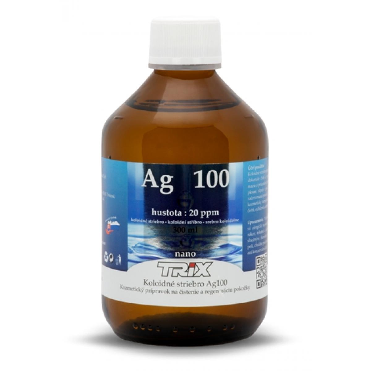 
            Koloidné striebro Ag 100 20 ppm 300 ml