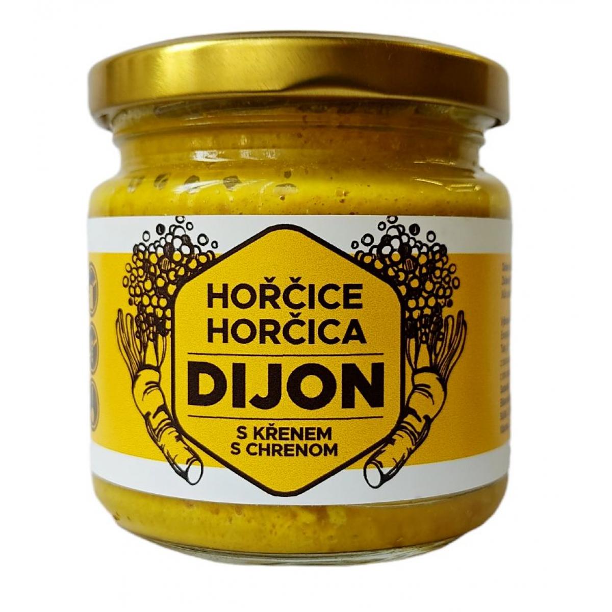 Horčica Dijon s Chrenom 210ml