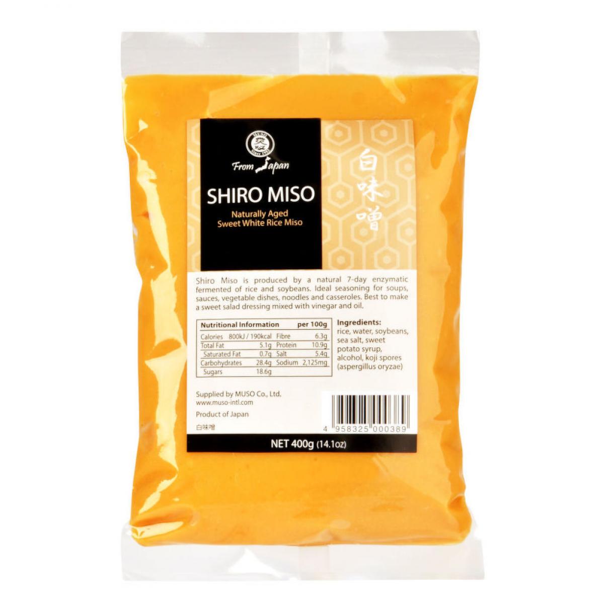 
            Miso SHIRO pasta z bielej ryže 400g