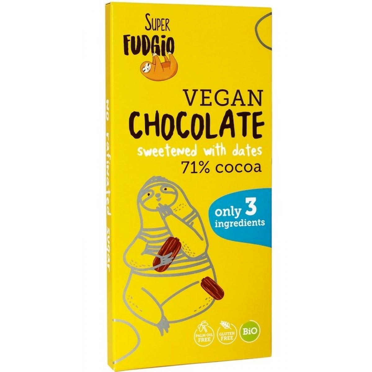 
            Čokoláda sladená datľami vegan BIO 80g
