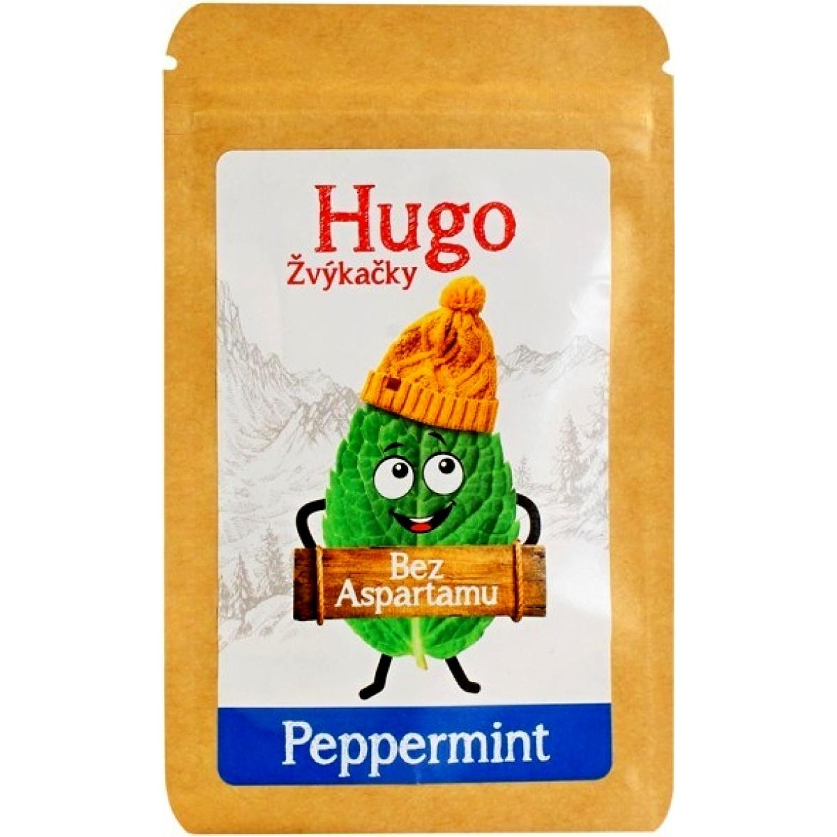 Xylitolové žuvačky pepermint Hugo 8,4g