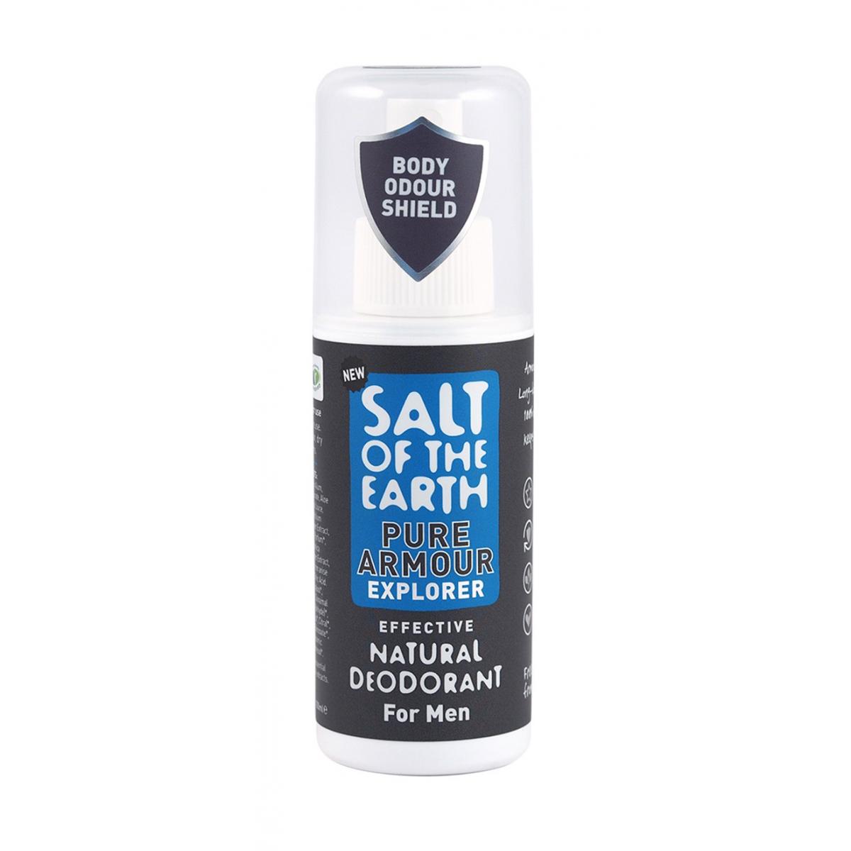
            Prírodný kryštálový deodorant PURE ARMOUR - Explorer - sprej 100 ml